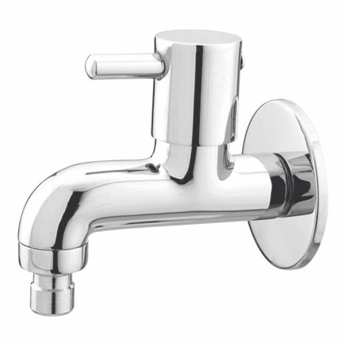 Washing Machine Bib Cock with Wall Flange Chrome